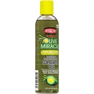 African Pride Olive Miracle Growth Oil, 8 oz (Pack of 3)